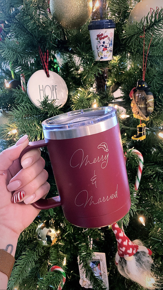 Merry & Married Tumbler